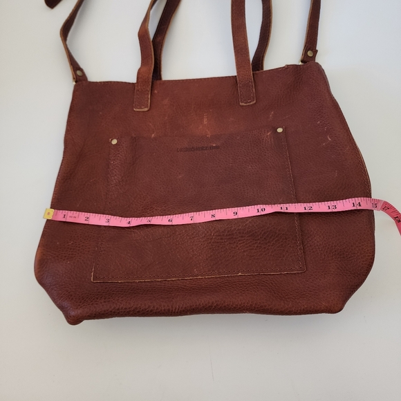 Portand LePortland Leather Goods Large Classic Tote Full Grain Leather Bag Tote - Picture 5 of 9